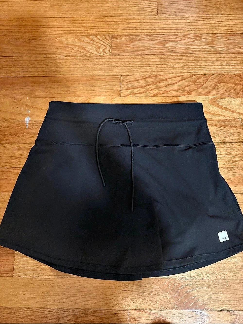 vuori Daily Skirt Black Athletic Shorts